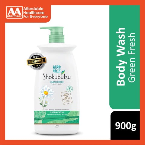 Shokubutsu Body Wash Green Fresh 900g