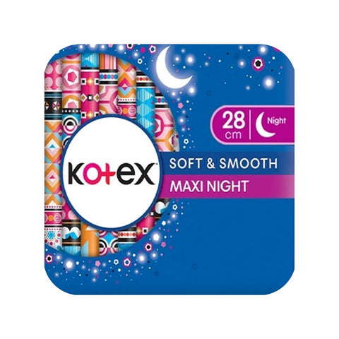 Kotex Soft N Smooth Overnight Wing 28cm (7's)