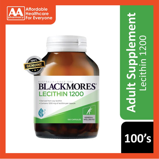 Blackmores Lecithin 1200 Capsules (100's)