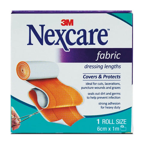 Nexcare Fabric Roll Dressing 6cm X 1M - 1's