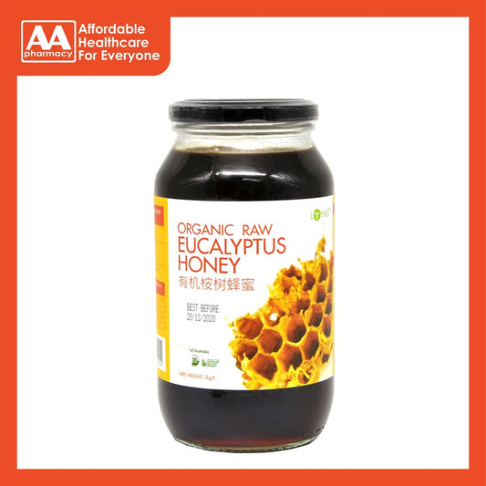 Lohas Organic Raw Eucalyptus Honey 1kg