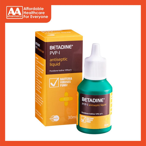 Betadine Pvp-I Antiseptic Liquid 30mL