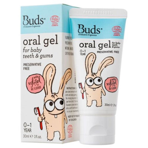 [CLEARANCE] [EXP:07/2024]Buds Oral Gel For Baby Teeth & Gums 30mL