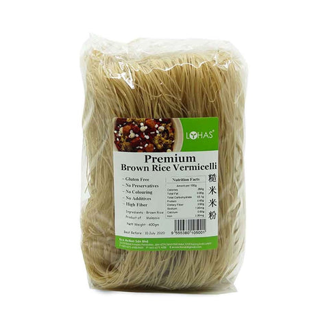 Lohas Premium Brown Rice Vermicelli 400g