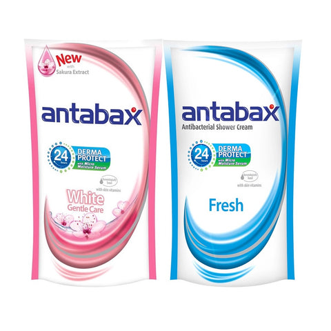 Antabax Shower Cream Refill  (Fresh+Gentle Care) 850mL X 2