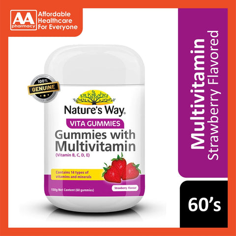 Nature's Way Vita Gummies With Multivitamin 150g 60's