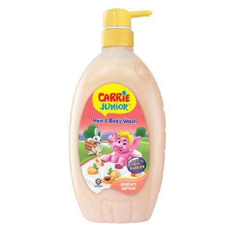 Carrie Junior Hair & Body Wash Apricot Yoghurt 1000mL