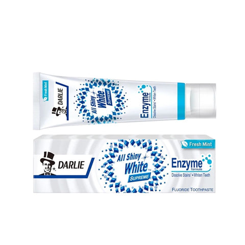 Darlie All Shiny White Supreme Fresh Mint Enzyme Toothpaste 120g