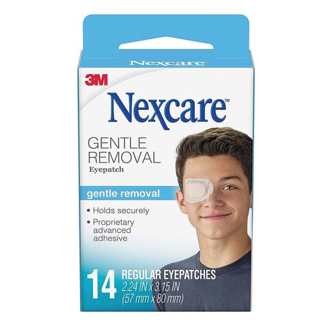 3M Nexcare Gentle Removal Eye Patch 14's (Regular)
