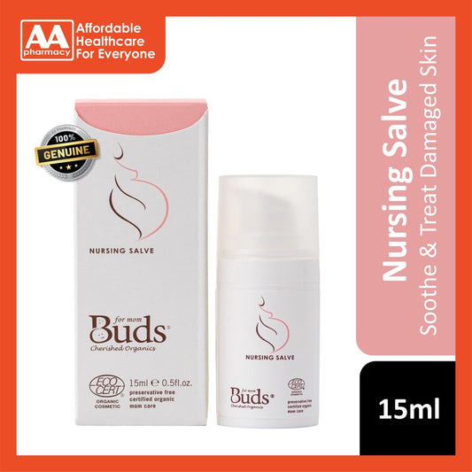 [CLEARANCE] [EXP:09/2024] Buds Nursing Salve Soothe And Treat Damaged Skin 15mL