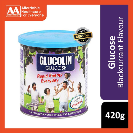 Glucolin Glucose Blackcurrant 420gm