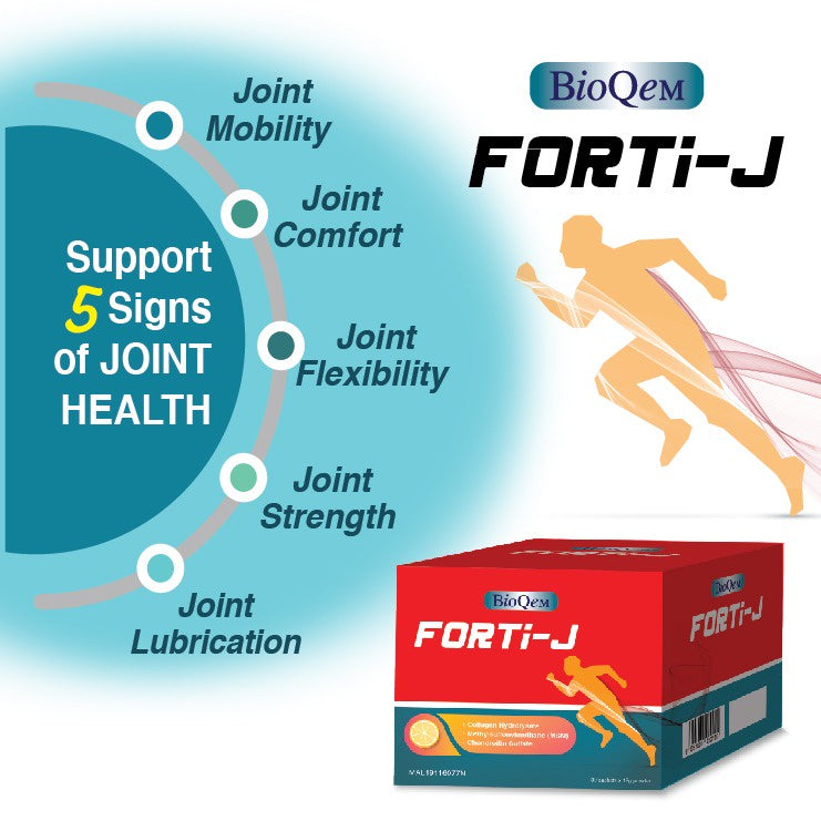 BioQem FORTi-J Powder Sachet (Lemon Flavour) 12gx30's