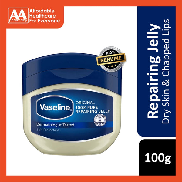 50G Dry Skin Chapped Lips hands and feet Pure Vaseline Petroleum