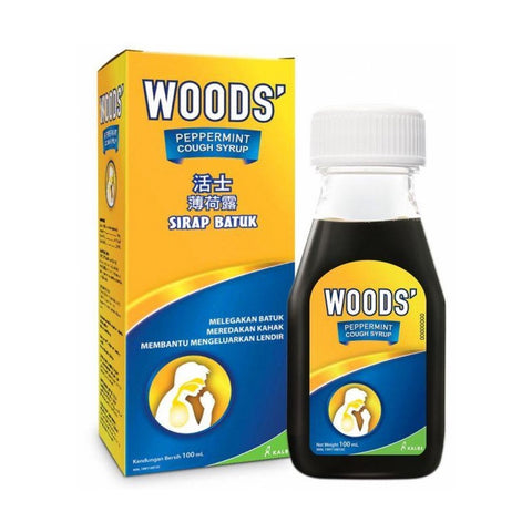 Woods' Peppermint Cough Syrup Adult 100mL