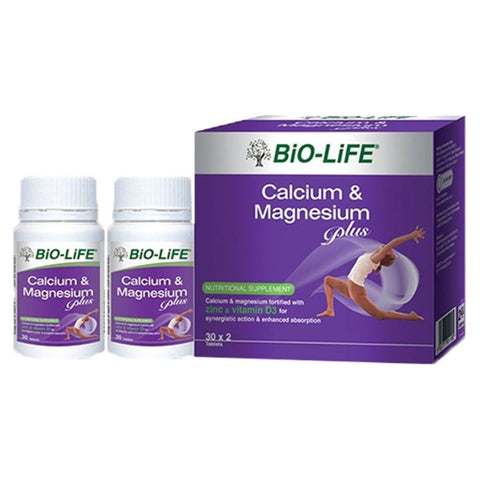 Bio-Life Calcium & Magnesium Plus Tablet (2X30's)