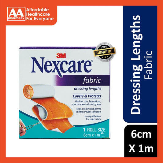 Nexcare Fabric Roll Dressing 6cm X 1M - 1's