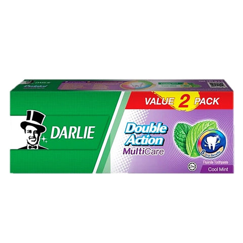 Darlie Double Action Multicare Toothpaste Twinpack 2x180g