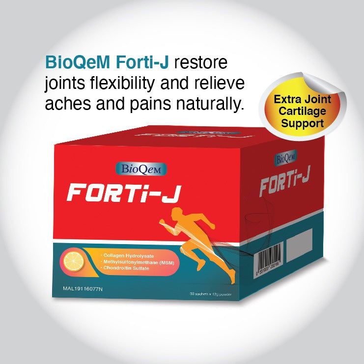BioQem FORTi-J Powder Sachet (Lemon Flavour) 12gx30's