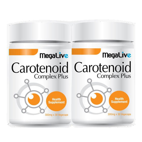 Megalive Carotenoid Complex Plus Vegicaps 2x30's