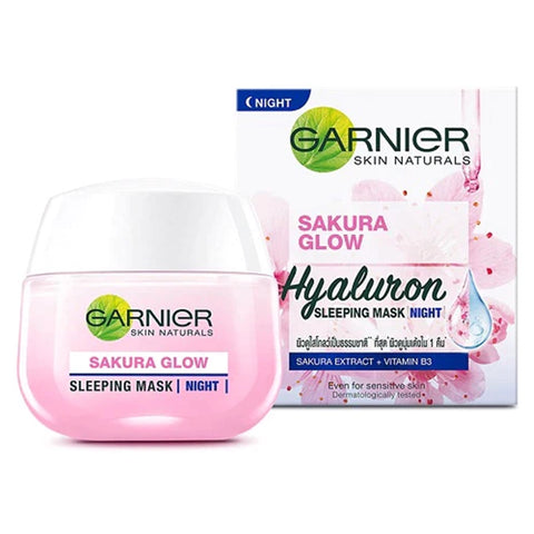Garnier Sakura Glow Hyaluron Sleepmask Night 50mL