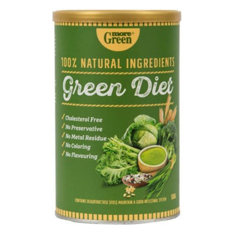 More Green 100% Natural Ingredients Green Diet 500g