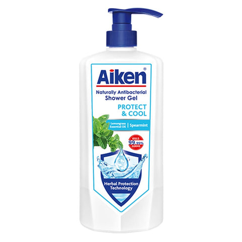 Aiken Antibacterial Shower 950g (Spearmint)