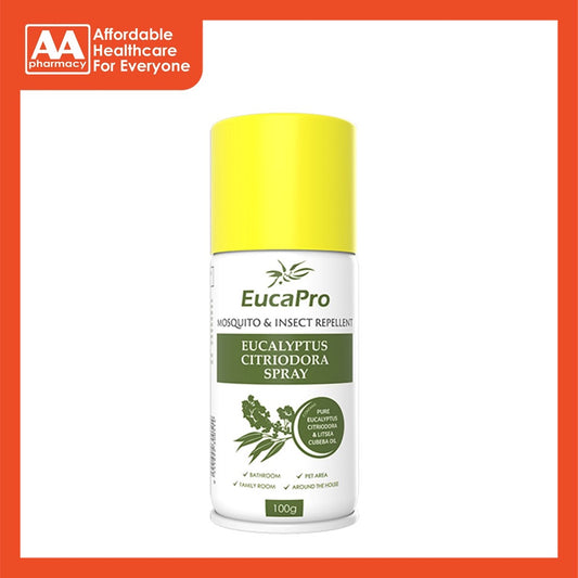 Eucapro Natural Insect Repellent Citriodora + Litsea Cubeba Spray (100gm)