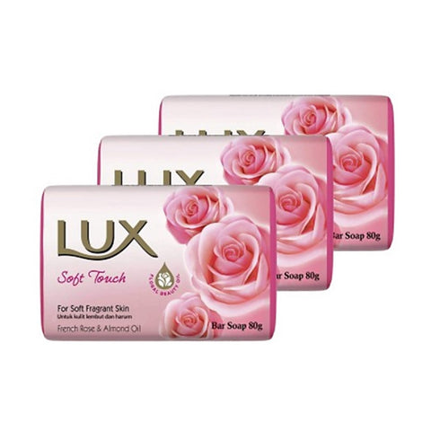 Lux Soap Bar 3x80g (Soft Touch)