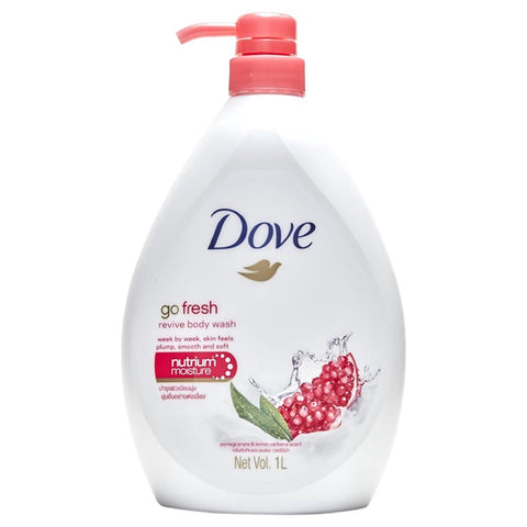 Dove Go Fresh Revive Pomegranate & Lemon Verbena Body Wash 1L