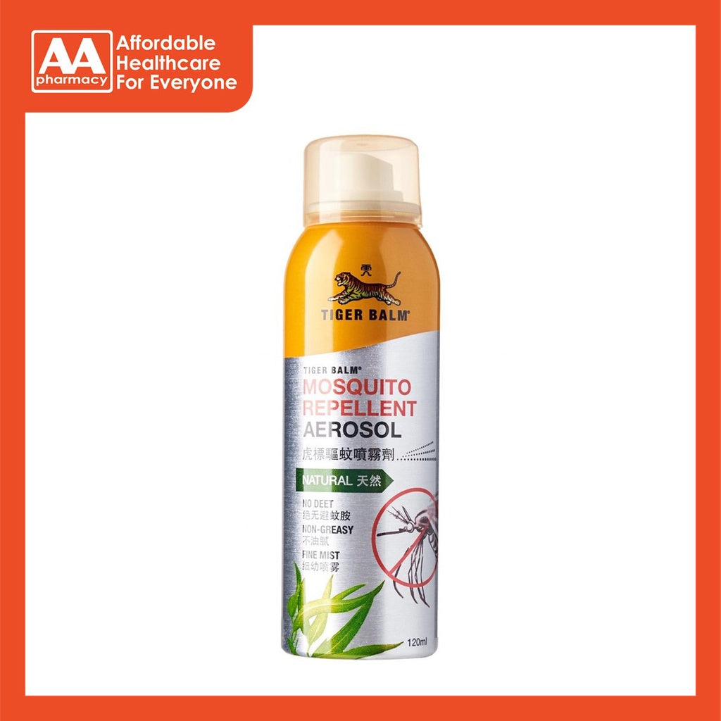 Tiger Balm Mosquito Repellent Aerosol (120mL) – AA Pharmacy