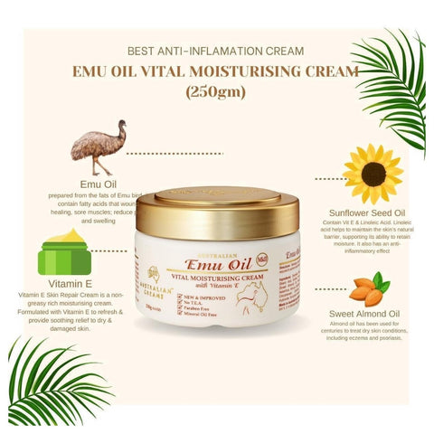 G&M Australian Creams Emu Oil 250g