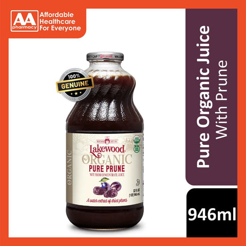 Lakewood Organic Pure Prune Juice 946mL