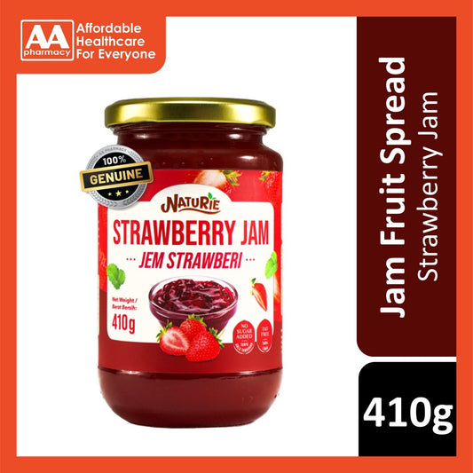 Naturie Strawberry Jam (No Sugar Added) 410g
