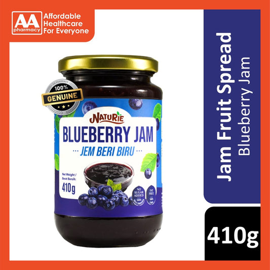Naturie Blueberry Jam (No Sugar Added) 410g