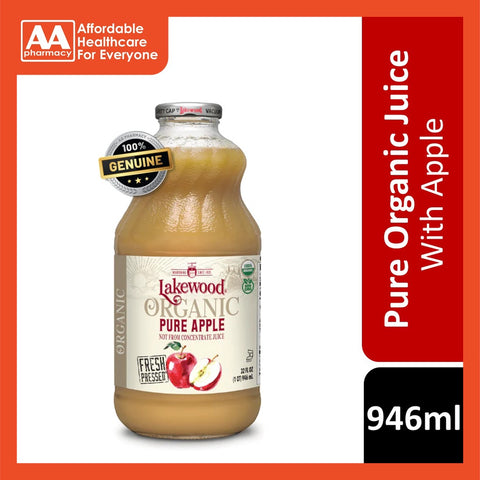 Lakewood Organic Pure Apple Juice 946mL