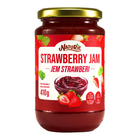 Naturie Strawberry Jam (No Sugar Added) 410g