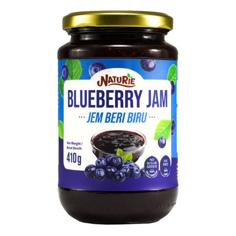 Naturie Blueberry Jam (No Sugar Added) 410g
