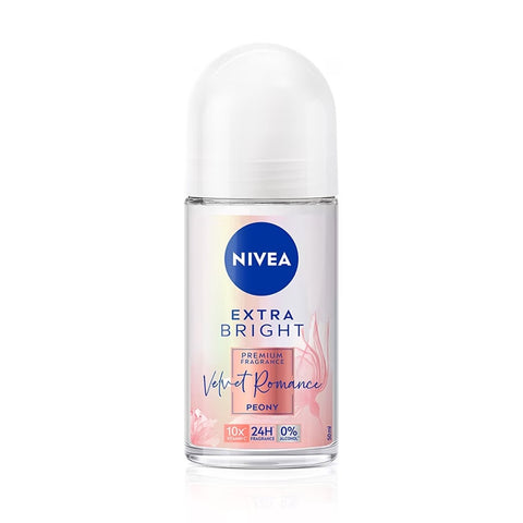 Nivea Deodorant Female Extra Bright Velvet Romance Roll On 50ml