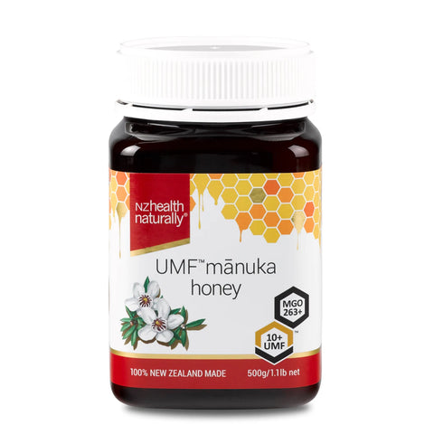 NZ Health Naturally UMF 10+ Manuka Honey 500g