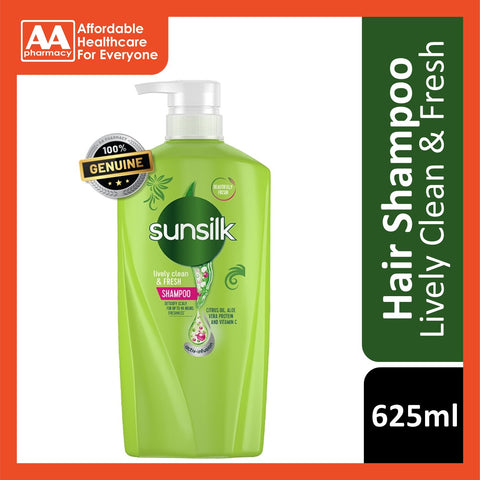 Sunsilk Lively Clean & Fresh Shampoo 625ml