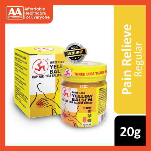 3 Legs Yellow Balsem 20g