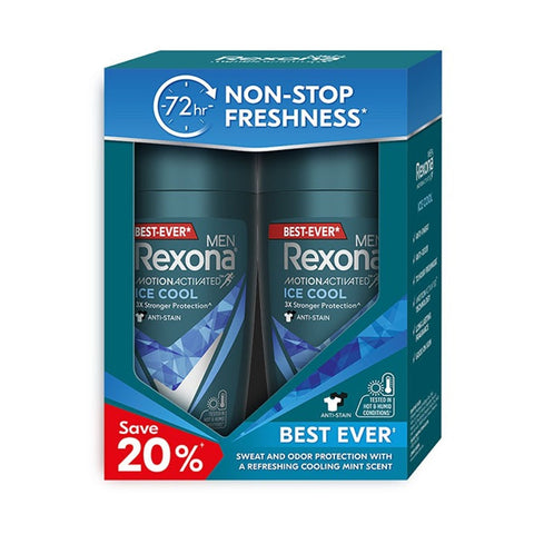 Rexona Men Roll On 50mlx2 - Ice Cool