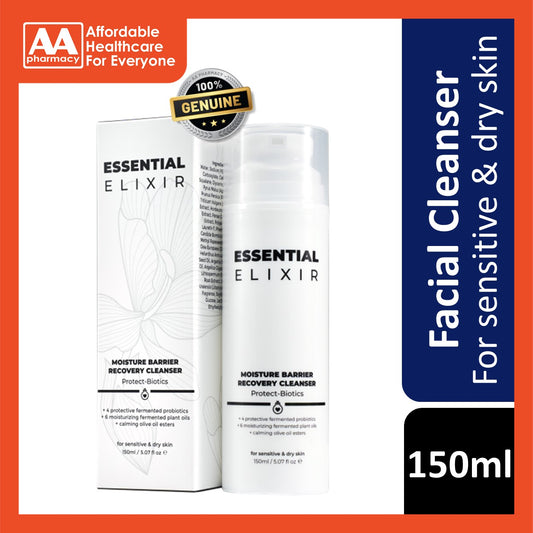 Essential Elixir Moisture Barrier Recovery Cleanser 150mL