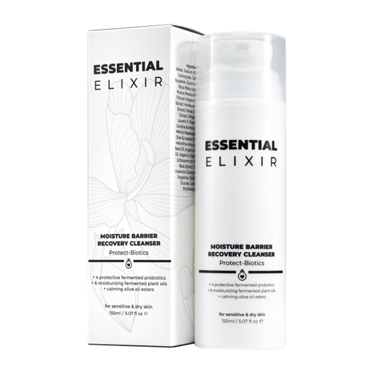 Essential Elixir Moisture Barrier Recovery Cleanser 150mL – AA Pharmacy