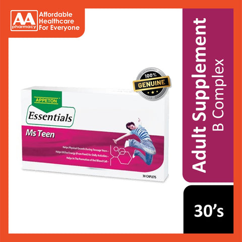 Appeton Essentials Ms Teen Caplet-30's