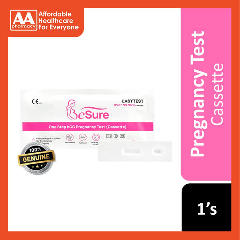 BeSure One Step Pregnancy Test (Cassette) 1's