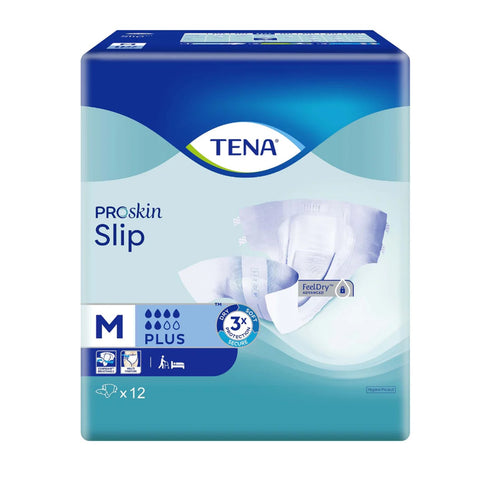 Tena Slip Plus Adult Diapers M Size (12's)