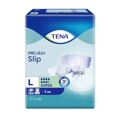 Tena Slip Super Adult Diapers L Size (10's)