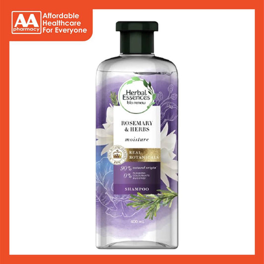 Clairol Herbal Essences Moisture Rosemary & Herbs Shampoo 400mL