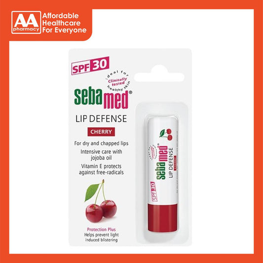 Sebamed Lip Defense SPF 30 (Cherry) 4.8g